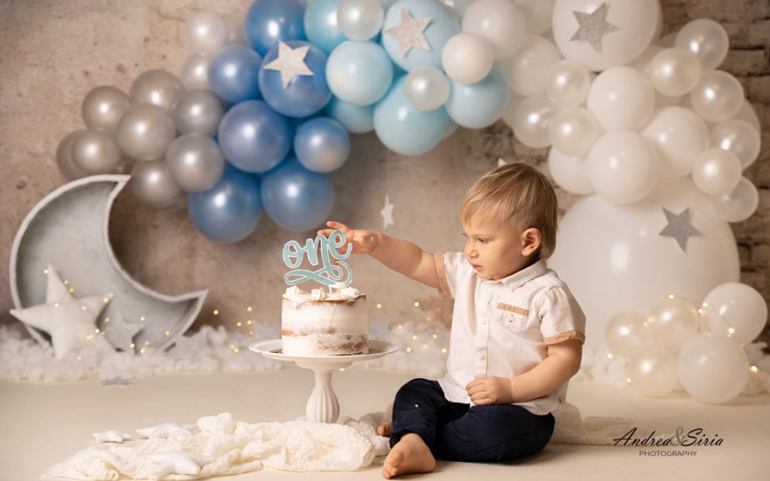 Cake Smash Luna e Stelle